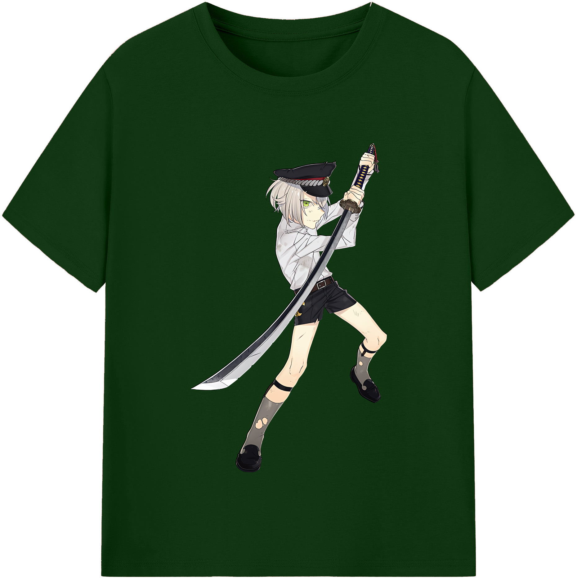 （画像用） 刀剣乱舞 Touken Ranbu 綿100％半袖Tシャツ（フロントプリント）